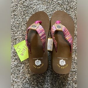 Yellowbox flip flops 7 womens